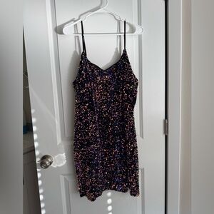 BP Black Sequin Mini Dress